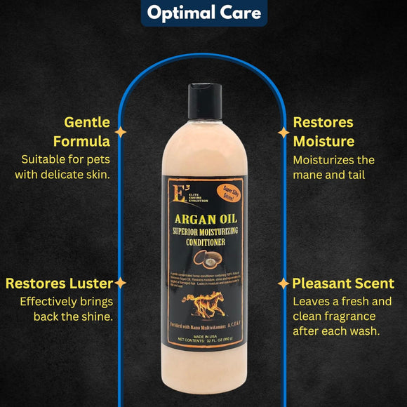E3 Argan Oil Strengthening & Moisturizing Conditioner (32 oz)