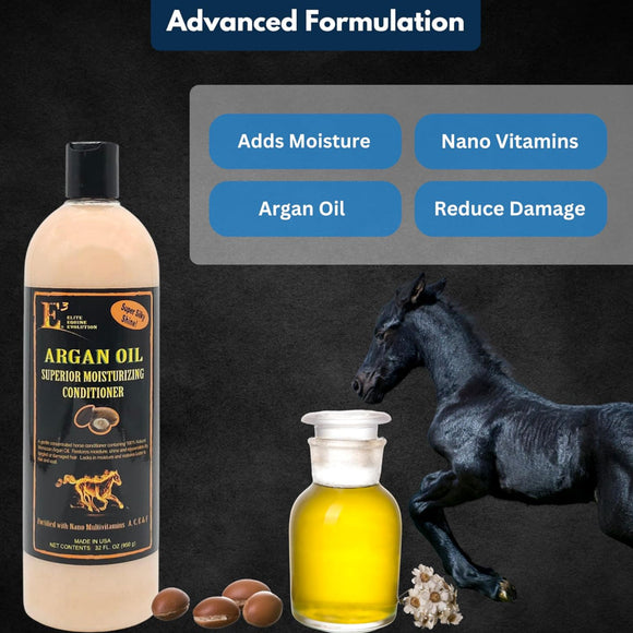 E3 Argan Oil Strengthening & Moisturizing Conditioner (32 oz)
