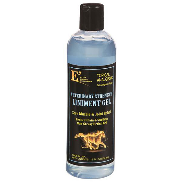 E3 Liniment Gel for Horses (12 oz) - Horse Liniments & Poultices 1