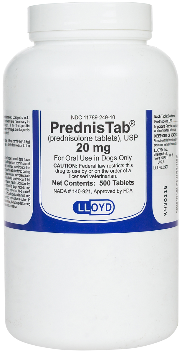 Prednistab (Prednisone) 20 Mg Oral Tablet For Dogs & Cats