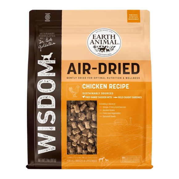 Earth Animal Air-Dried Chicken Recipe Dog Food - 2-lb - Dog Food 1