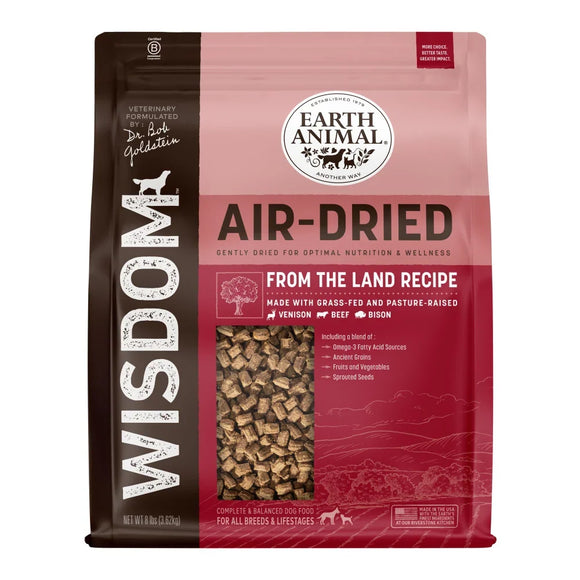 Earth Animal Air-Dried From The Land Recipe Dog Food - 8-lb - Dog Food 2