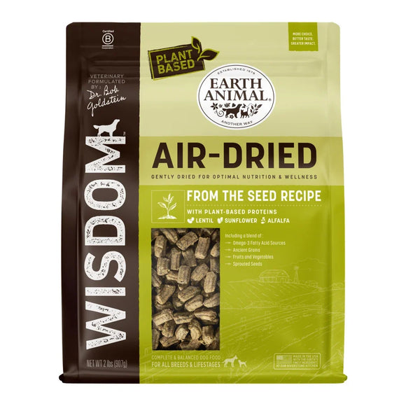 Earth Animal Air-Dried From The Seed Recipe Dog Food - 2-lb - Dog Food 1