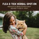 Earth Animal Flea & Tick Herbal Spot-On for Cats 3-count - Dog Health Care & Wellness 2