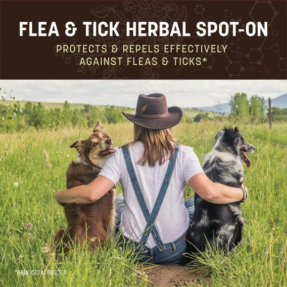 Earth Animal Flea & Tick Herbal Spot-On for Dogs 3-count - Dog Health Care & Wellness 6