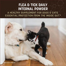 Earth Animal Flea & Tick Internal Powder Supplement for Dogs & Cats 1-lb - Dog Health Care & Wellness 2