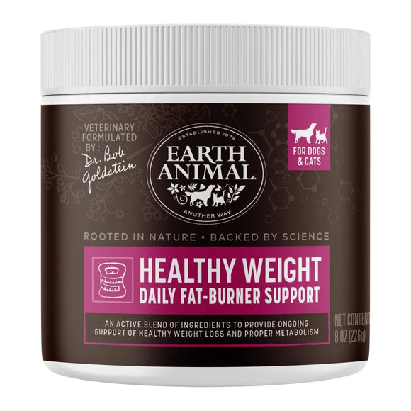 Earth Animal Healthy Weight Supplement for Dogs & Cats 8-oz - Dog Supplements & Vitamins 1