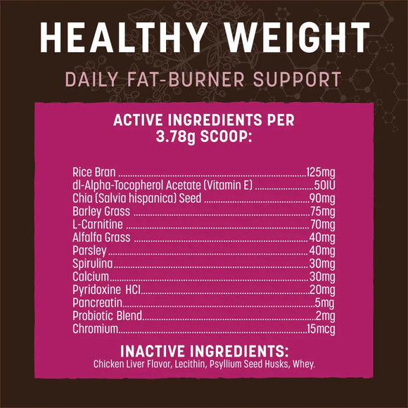 Earth Animal Healthy Weight Supplement for Dogs & Cats 8-oz - Dog Supplements & Vitamins 3