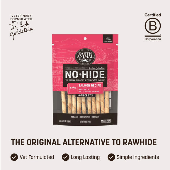 Earth Animal No-Hide Salmon Recipe Dog Treats - Dog Treats 9