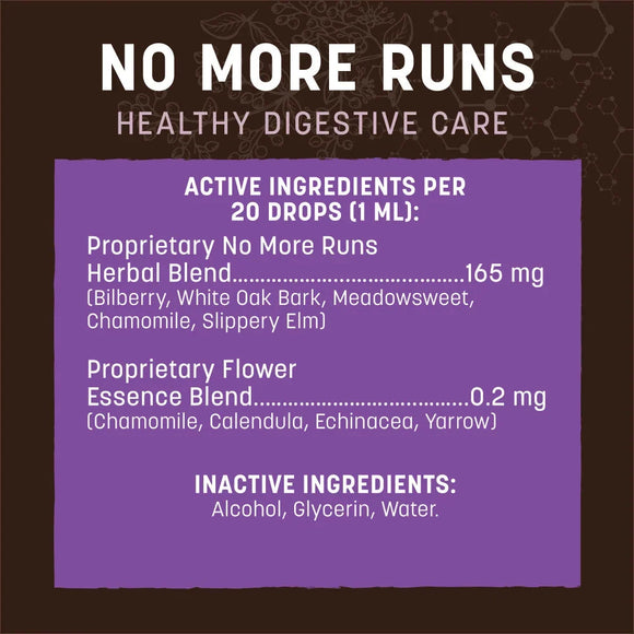Earth Animal No More Runs Health Supplement for Dogs & Cats 2-oz - Dog Supplements & Vitamins 3