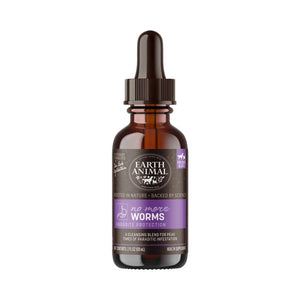 Earth Animal No More Worms Health Supplement for Dogs & Cats 2-oz - Dog Supplements & Vitamins 1