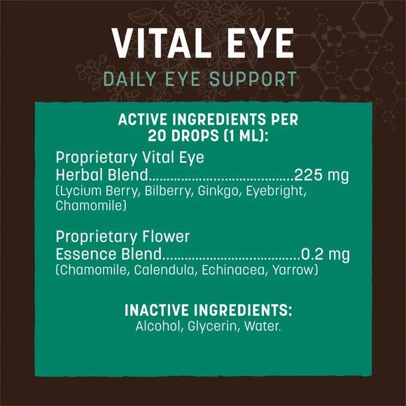 Earth Animal Vital Eye Health Supplement for Dogs & Cats 2-oz - Dog Health Care & Wellness 3
