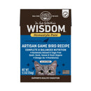 Earth Animal Wisdom Homestyle Pate Wet Cat Food 5.5-oz case of 12 - Artisan Game Bird - Cat Food 2