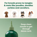Earth Rated 3-in-1 Curly Coat White Tea & Basil Shampoo & Conditioner for Dogs (16 oz)