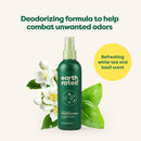 Earth Rated Deodorizing Spray Conditioning & Odor-Eliminating White Tea & Basil Refresh Mist for Dogs (8 oz)