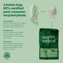 Earth Rated Dog Poop Bags Grab & Go Single Roll- Lavender Scented (300 Bags)