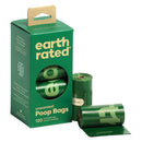 Earth Rated Dog Poop Bags Refill Rolls - Unscented / 120 Count - Poop Bags & Scoopers 12