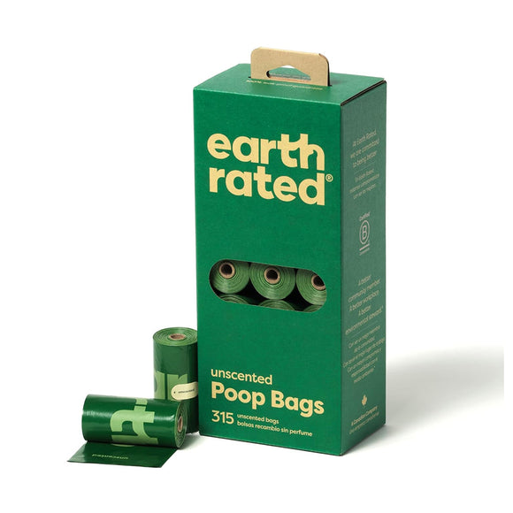 Earth Rated Dog Poop Bags Refill Rolls - Unscented / 315 Count - Poop Bags & Scoopers 13