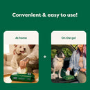 Earth Rated Hypoallergenic Dog Grooming Wipes -Unscented (100 count)