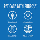Earthbath Oatmeal & Aloe Grooming Wipes Vanilla & Almond For Dogs & Cats (100 ct) Softpack