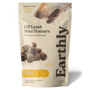 Earthly Off Leash Mini Trainers Grilled Chicken Recipe Dog Treats (5 oz) - Soft & Chewy Dog Treats 1