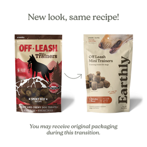 Earthly Off Leash Mini Trainers Grilled Chicken Recipe Dog Treats (5 oz) - Soft & Chewy Dog Treats 2