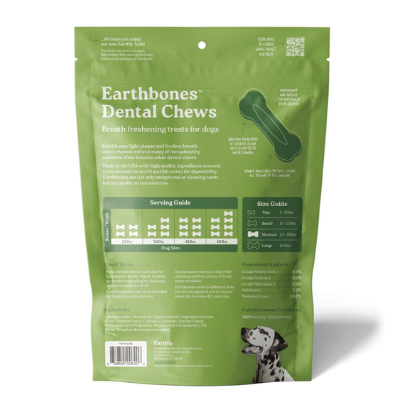 Earthly Pet Earthbones Dental Chews for Dogs - Dog Dental Chews & Treats 8