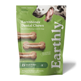 Earthly Pet Earthbones Dental Chews for Dogs - Small (13 bones) - Dog Dental Chews & Treats 1