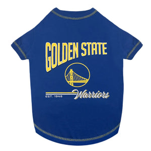 Pet's First NBA Bold City Text Tee for Dogs & Cats Dog Clothing & Apparel.