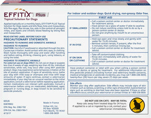 Effitix Plus for Large Dogs 45-88.9 lbs (3 doses)