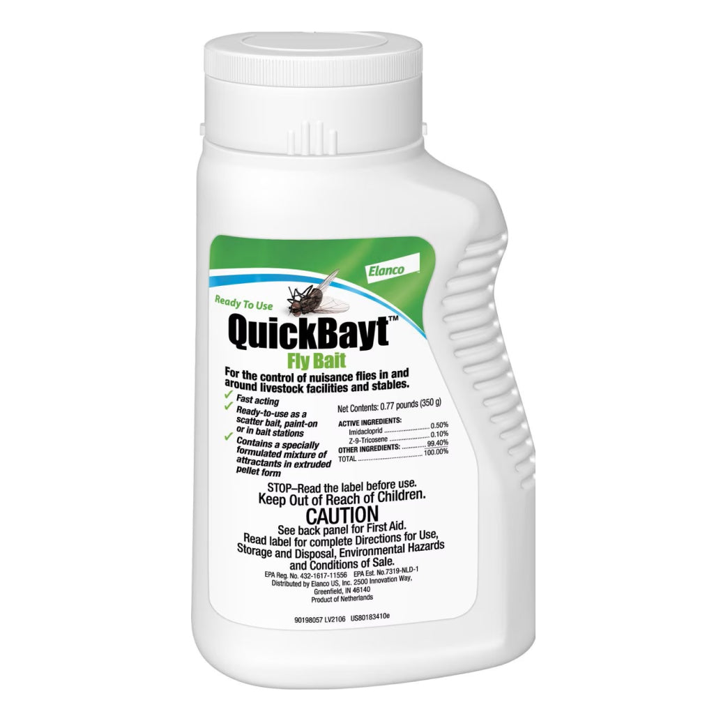 Elanco QuickBayt Fast Fly Bait for Livestock Barn Control