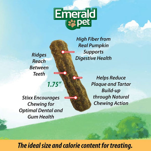 Emerald Pet Feline Dental Stixx with Chicken & Pumpkin Dental Cat Treats (3.6 oz) - Cat Dental Chews & Treats 7