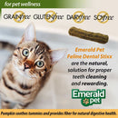 Emerald Pet Feline Dental Stixx with Tuna & Pumpkin Dental Cat Treats (3.6 oz) - Cat Dental Chews & Treats 6
