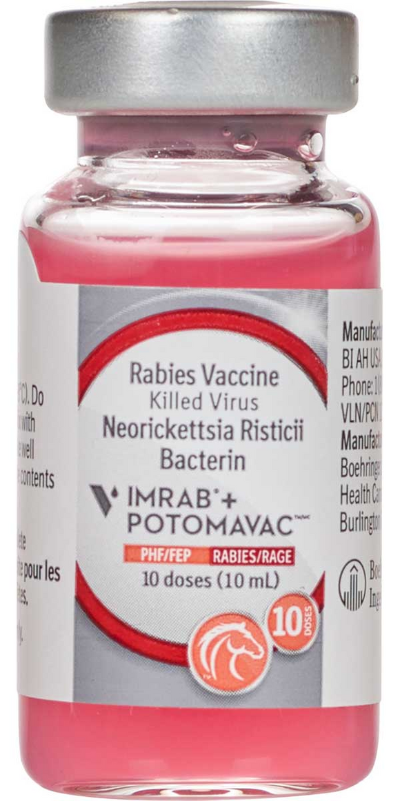 Equine Imrab + Potomavac Vaccine - 10 vial (10 doses) - 3