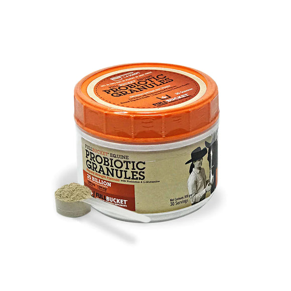 Equine Probiotic Granules Regular Strength (300g 30 servings) - Horse Health & Wellness 1