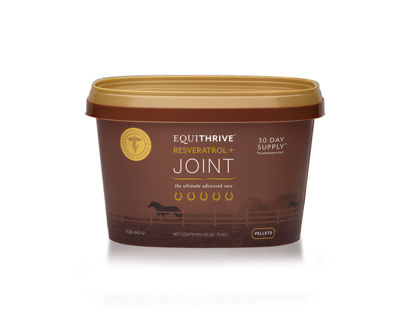 Equithrive Resveratrol + Joint Pellets for Horses - Horse Vitamins & Supplements 2