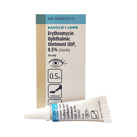 Erythromycin 0.5% Ophthalmic Ointment (3.5g) (Manufacturer may vary) - Online Dog Pharmacy: Supplements Vitamins