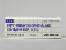 Erythromycin 0.5% Ophthalmic Ointment (3.5g) (Manufacturer may vary) - Online Dog Pharmacy: Supplements Vitamins
