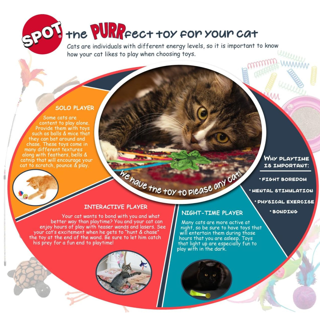 Ethical Cat Prancer Wand for Cats – Exercise & Play for All Cats