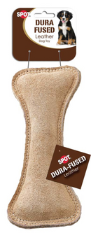 Ethical Dura-Fuse Leather Bone Toy For Dogs - Dog Toys 1