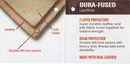 Ethical Dura-Fuse Leather Rabbit Dog Toy - Dog Toys 4