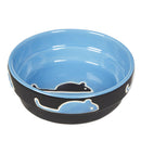 Ethical Fresco Dish Blue For Cats (5’’) - Pet Bowls Feeders & Waterers 1