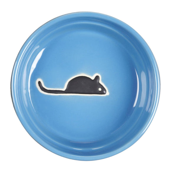 Ethical Fresco Dish Blue For Cats (5’’) - Pet Bowls Feeders & Waterers 2