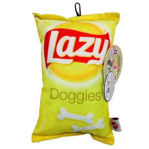 Ethical Pet Fun Food Toys For Dogs - Lazy Doggies Chips - Dog Toys 6