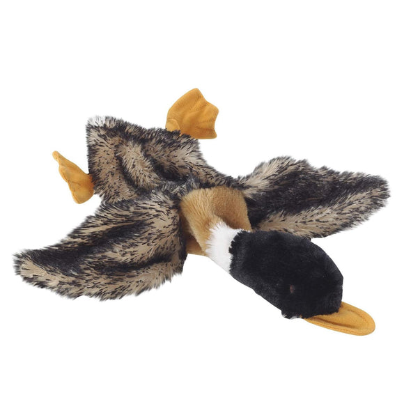 Ethical Pet Skinneeez Barnyard Series Stuffing-Free Plus Mallard Duck Toy for Dogs assorted colors - Dog Toys 4