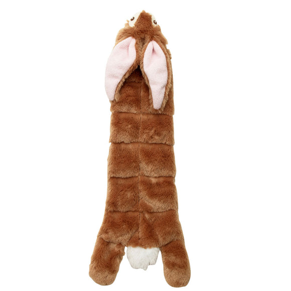 Ethical Pet Skinneeez Multi-Squeaker Rabbit Plush Dog Toy 20’’ - Dog Toys 1