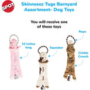 Ethical Pet Skinneeez Tugs Dog Toy Barnyard, Assorted