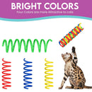 Ethical Pet Spot Colorful Springs Catnip Toy Thin, Assorted, 3"