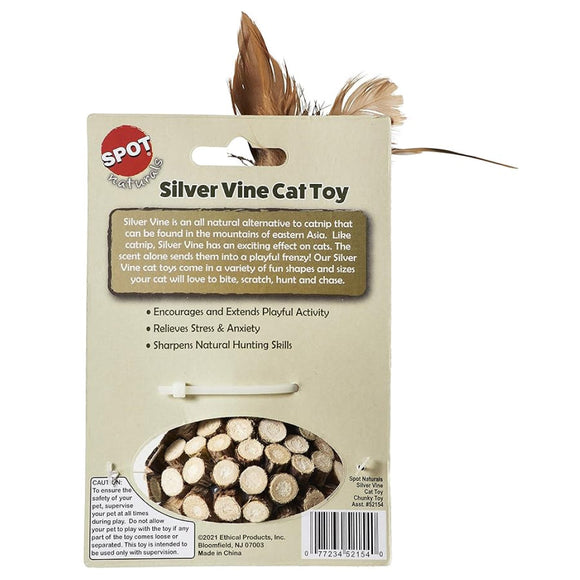 Ethical Spot Naurals Silvervine Chunky Toy For Cat (Assorted) - Cat Toys 3