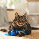 Ethical Tie Dye Jingle Roller Assorted Toy For Cat (8")